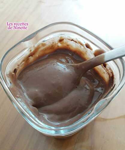 Crème dessert allégée au chocolat à la multidélices ou au four