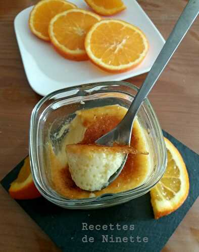 Crèmes aux oeufs à l'orange