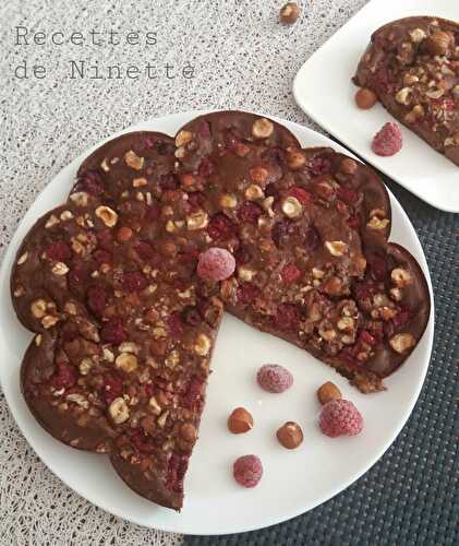 Flamboisier chocolat noisettes