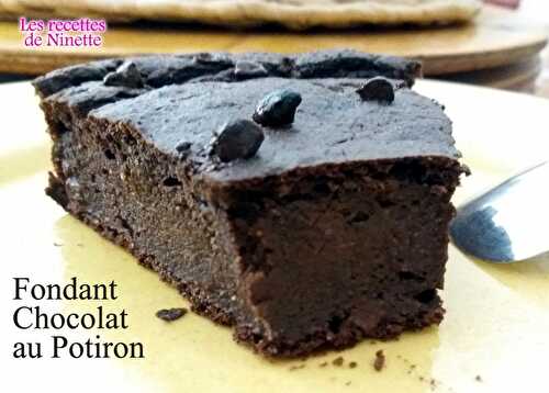 Fondant au chocolat et au potiron