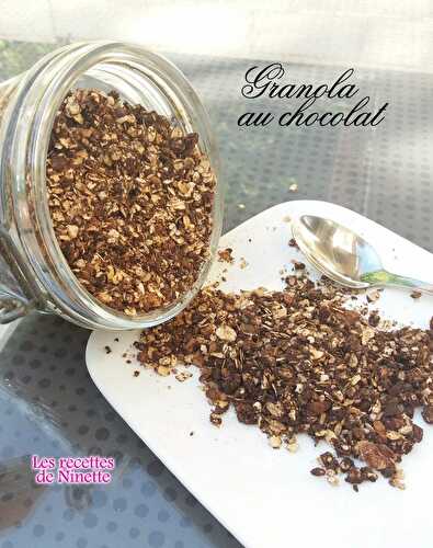 Granola au chocolat