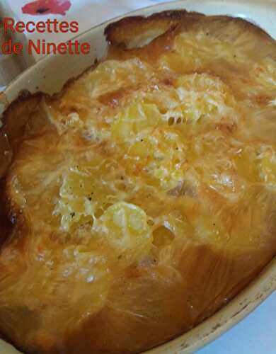 Gratin dauphinois allégé