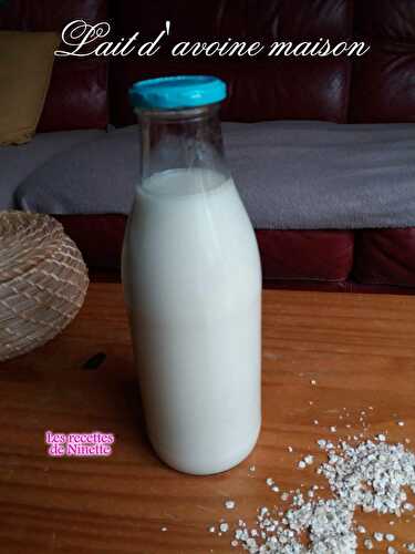 Lait végétal maison (Avoine, amandes grillées, noisettes ou cajou)