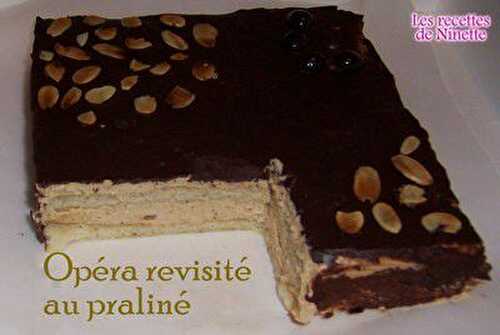 Opéra revisité au praliné