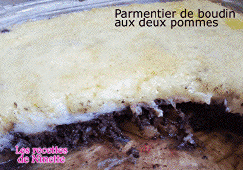 Parmentier de boudin aux pommes