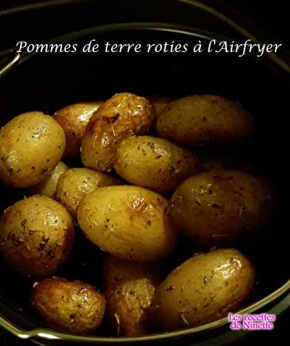 Pommes de terre rôties à l'Airfryer