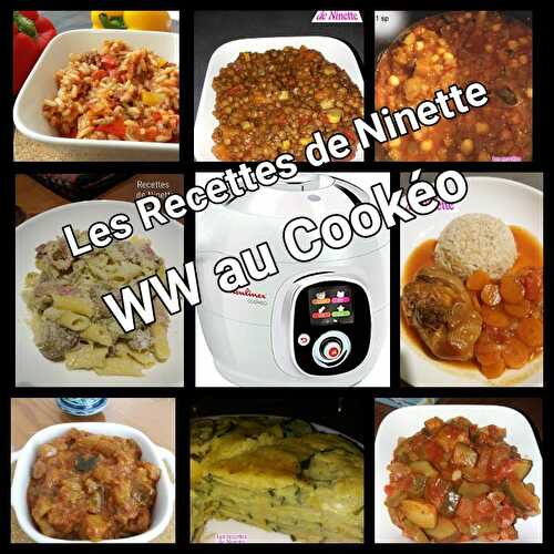 Recettes légères et WW au Cookéo