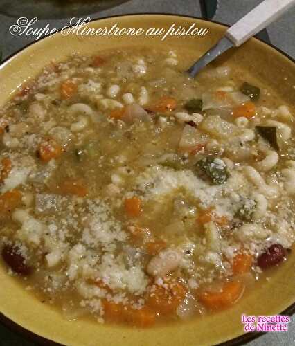 Soupe minestrone au pistou