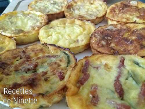 Mini quiches sans pâtes (base)