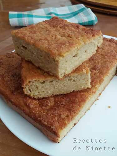 Gâteau aux pommes râpées