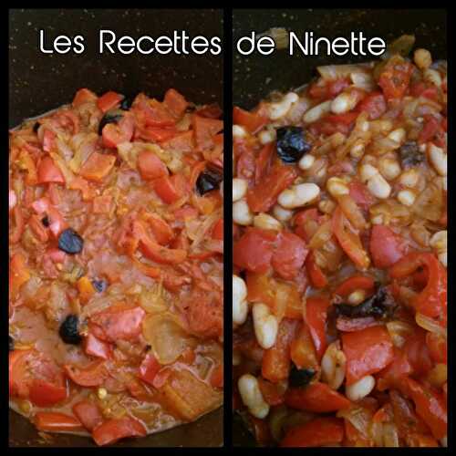 Poivrons à la provençale - Les recettes de Ninette