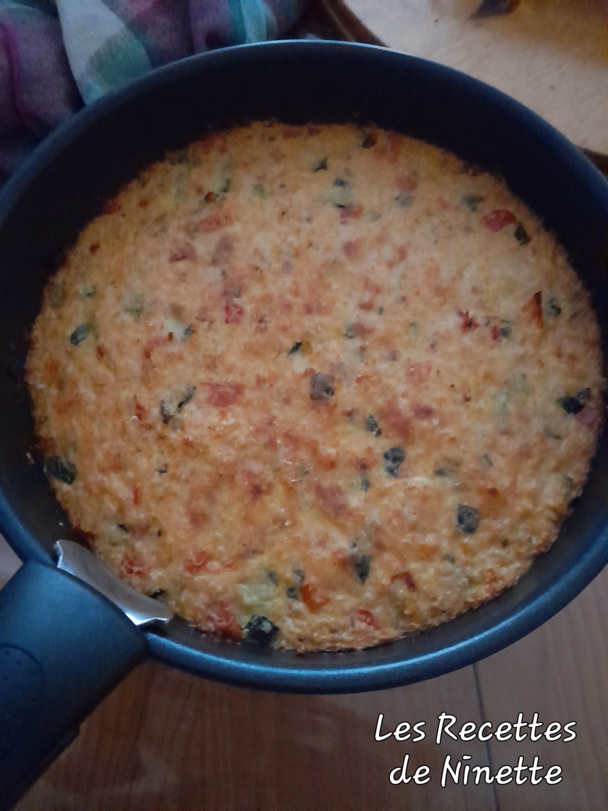 Gratin de quinoa aux courgettes, poivrons et chorizo 