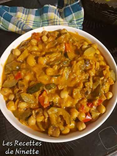 Curry de légumes d'été 
