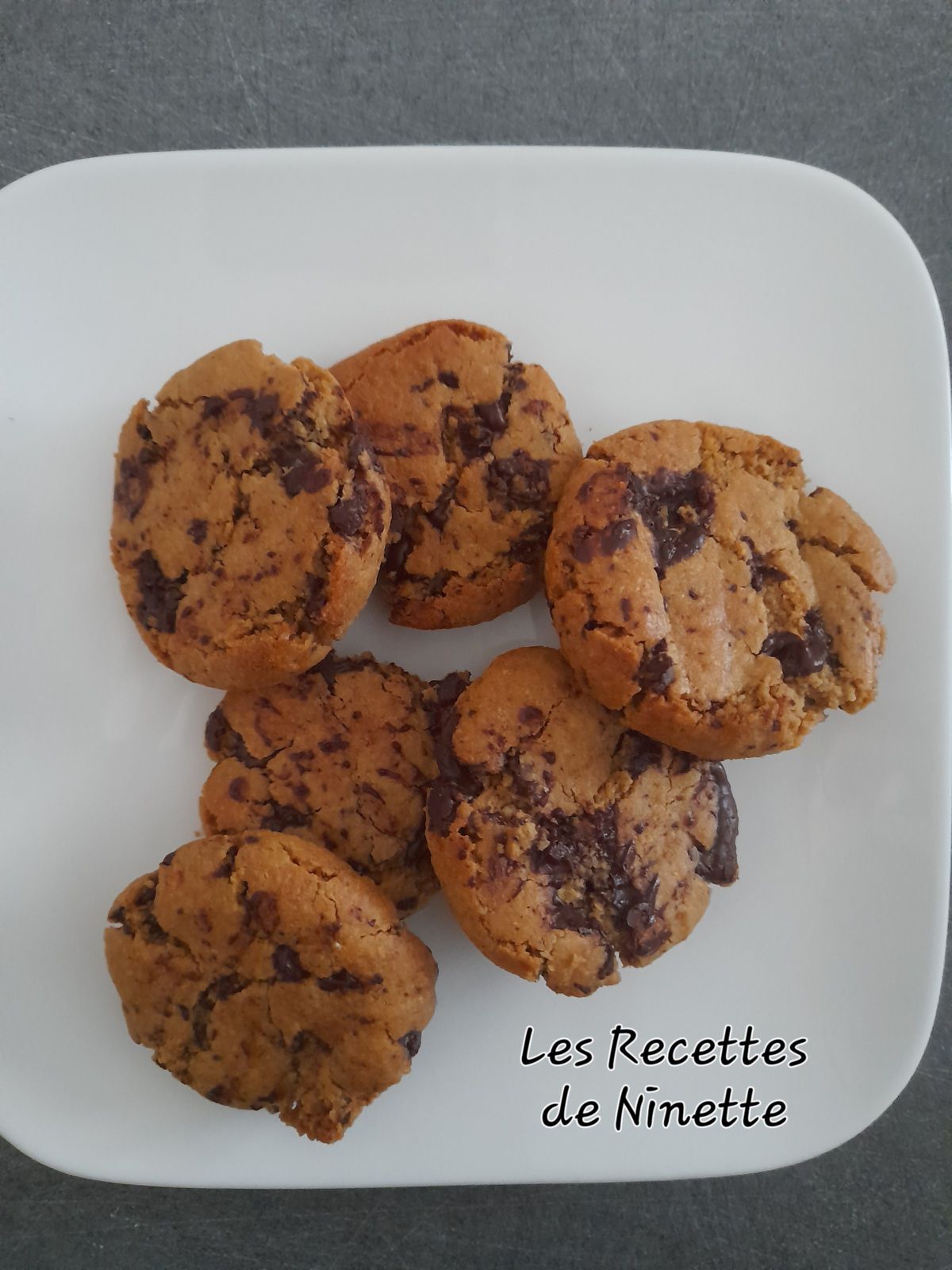 Cookies à la farine d'avoine IG bas