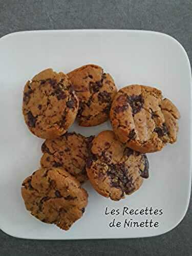 Cookies à la farine d'avoine IG bas