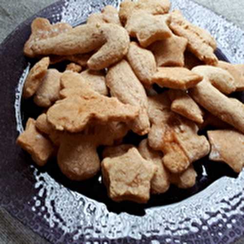 Biscuits de Noël au miel et au lait,sans oeuf