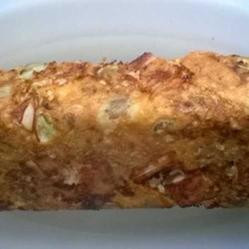 Cake courgettes - poulet - champignons