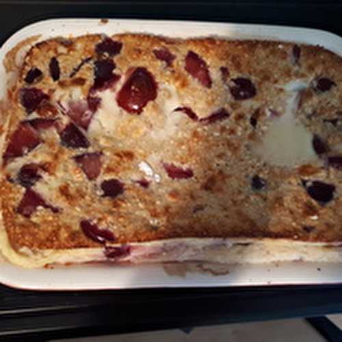 Clafoutis aux prunes