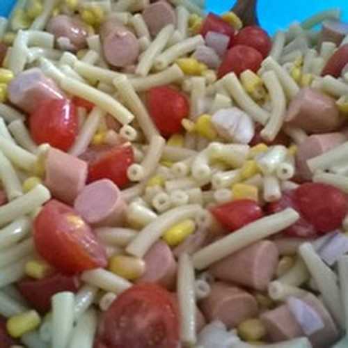 Macaronis en salade