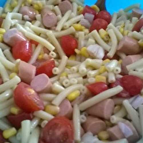 Macaronis en salade