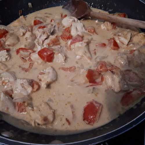 Poulet au lait de coco