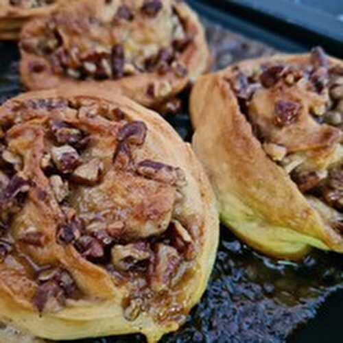 Roulés aux noix de pecan 