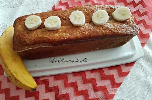 Cake à la banane de Domi