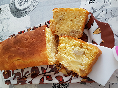 Cake moelleux pommes bananes