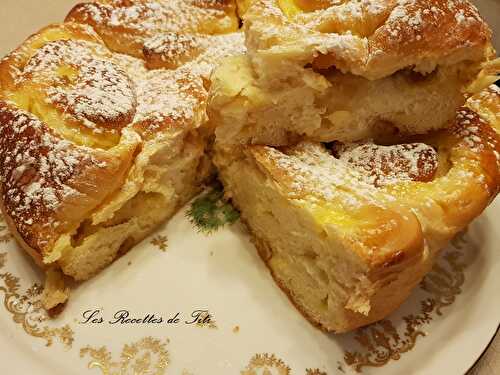 Chinois au pudding vanille et oranges confites