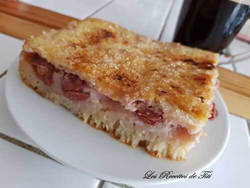 Clafoutis aux cerises caramélisé