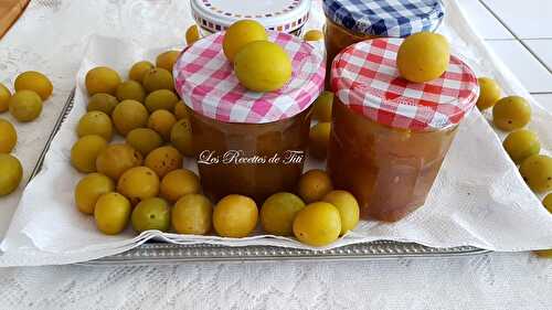 Confiture de mirabelles