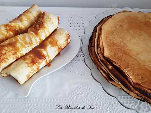 Crêpes maison