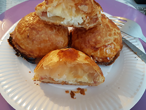 Feuilletés au chèvre et aux pommes