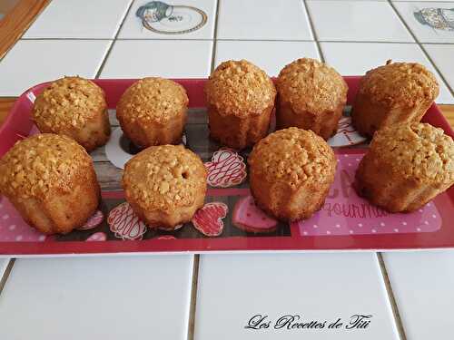 Financiers pralin et noisette