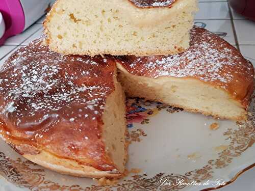 Gâteau à la crème pâtissière