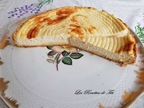 Gâteau au fromage blanc d’Elodie