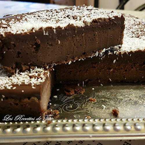 Gâteau chocolat et mascarpone de Cyril Lignac