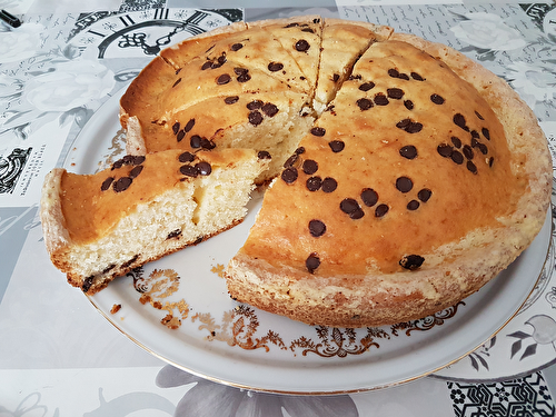 Gâteau verre de lait