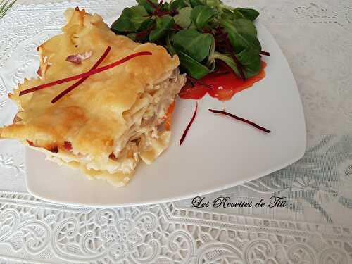 Gratin de pâtes aux carottes…