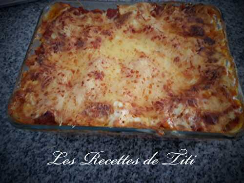 Lasagnes à la crème