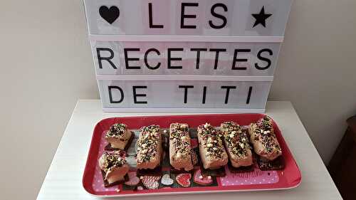 Mini bûchettes choco-poire-spéculoos