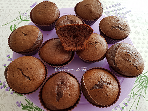 Muffins au chocolat de Titi