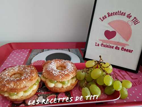 Paris-Brest revisité au raisin