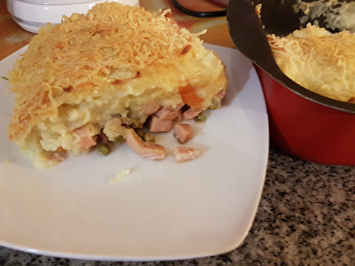 Parmentier de porc aux petits légumes