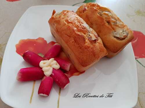 Petits cakes lardons champignons