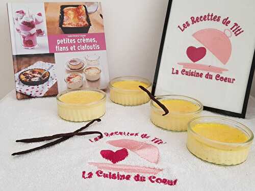 Petits pots vanille