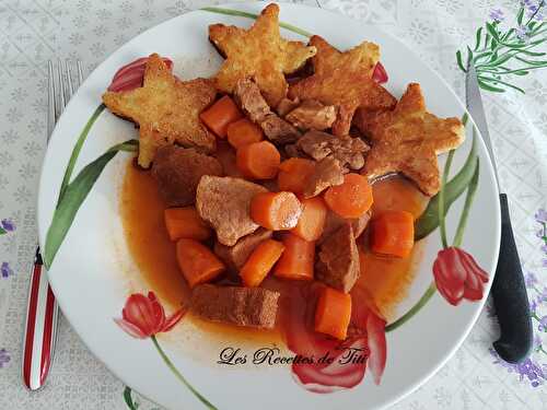 Ragoût de porc et carottes au paprika et cumin au Cookeo