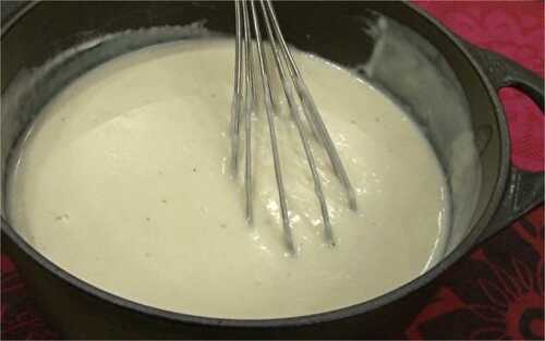 Sauce béchamel façon Françoise Bernard