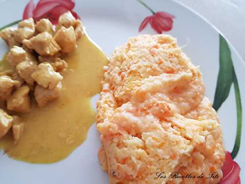 Soufflé aux pommes de terre et carottes