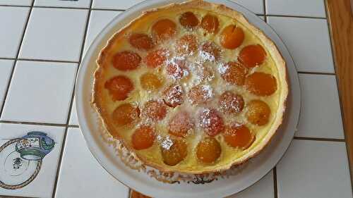 Tarte aux abricots